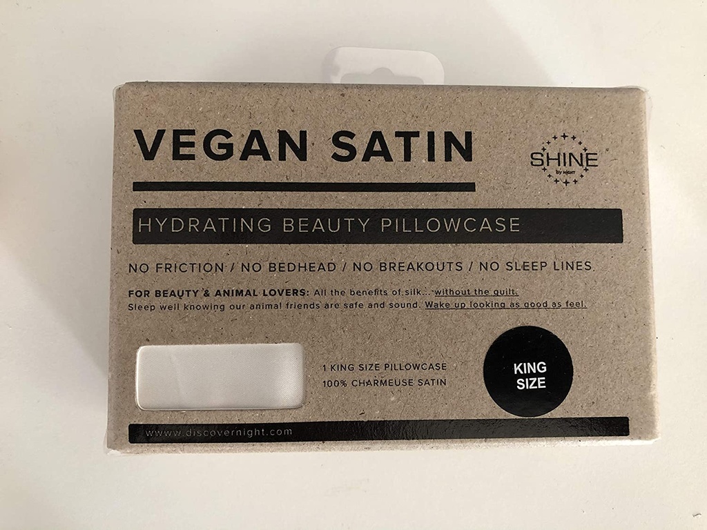Vegan Satin Hydrating Beauty Pillowcase