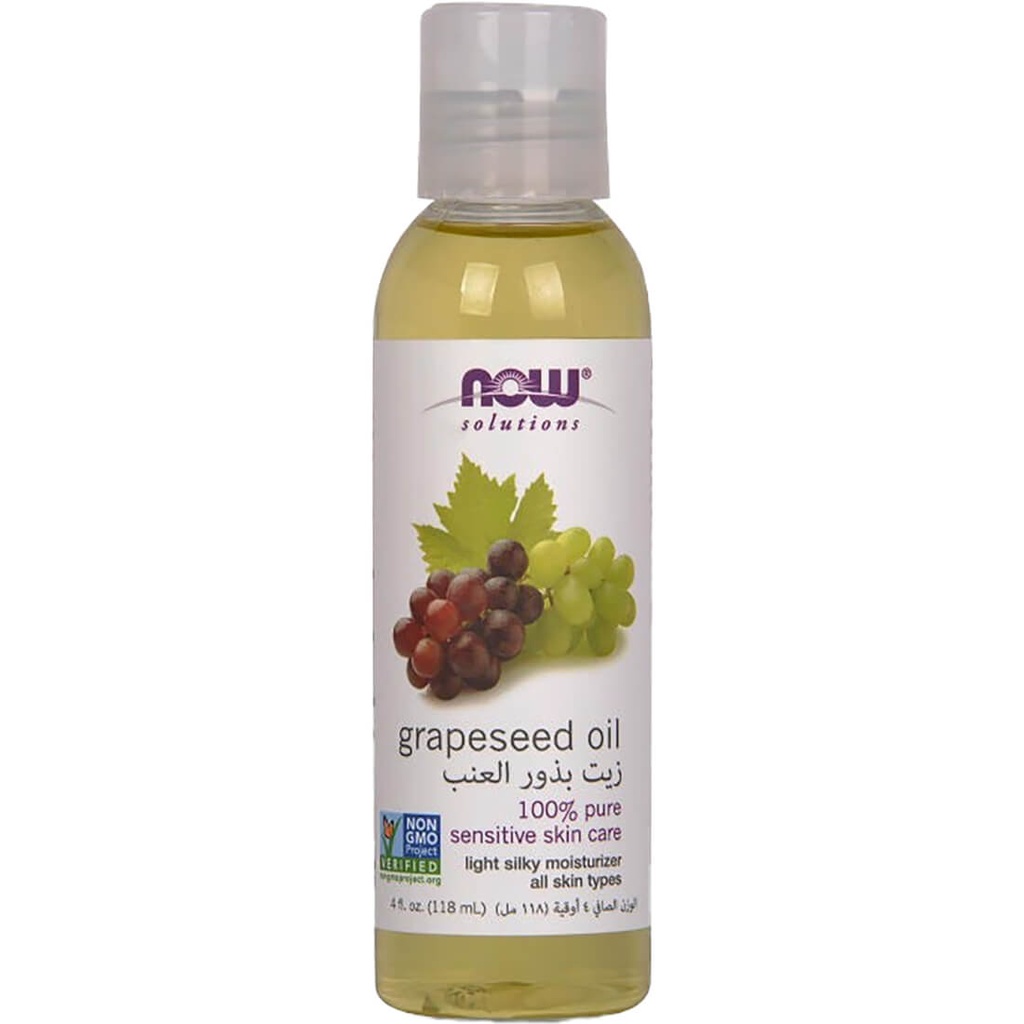 Now Grapeseed Oil 100% Pure 118Ml