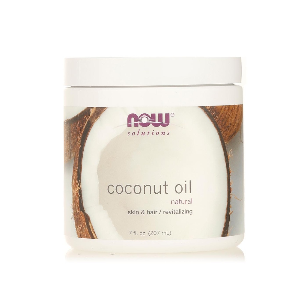 Now Coconut Oil Natural 207ml