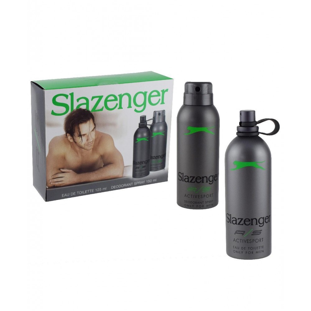 Slazenger Actıve Sport Green Bay Perfume Set 125 ml+150 ml Deodorant Set
