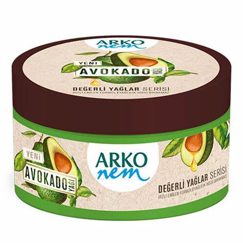 Arko Moisture Cream Precious Oils Avocado For Body 250 ml