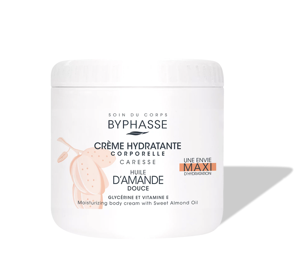 #Byphasse Caresse Moisturizing Body Cream Sweet Almond Oil 500ml