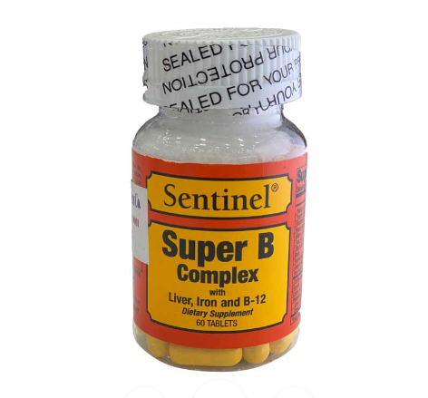 Sentinel Super B Complex 60 Tablets
