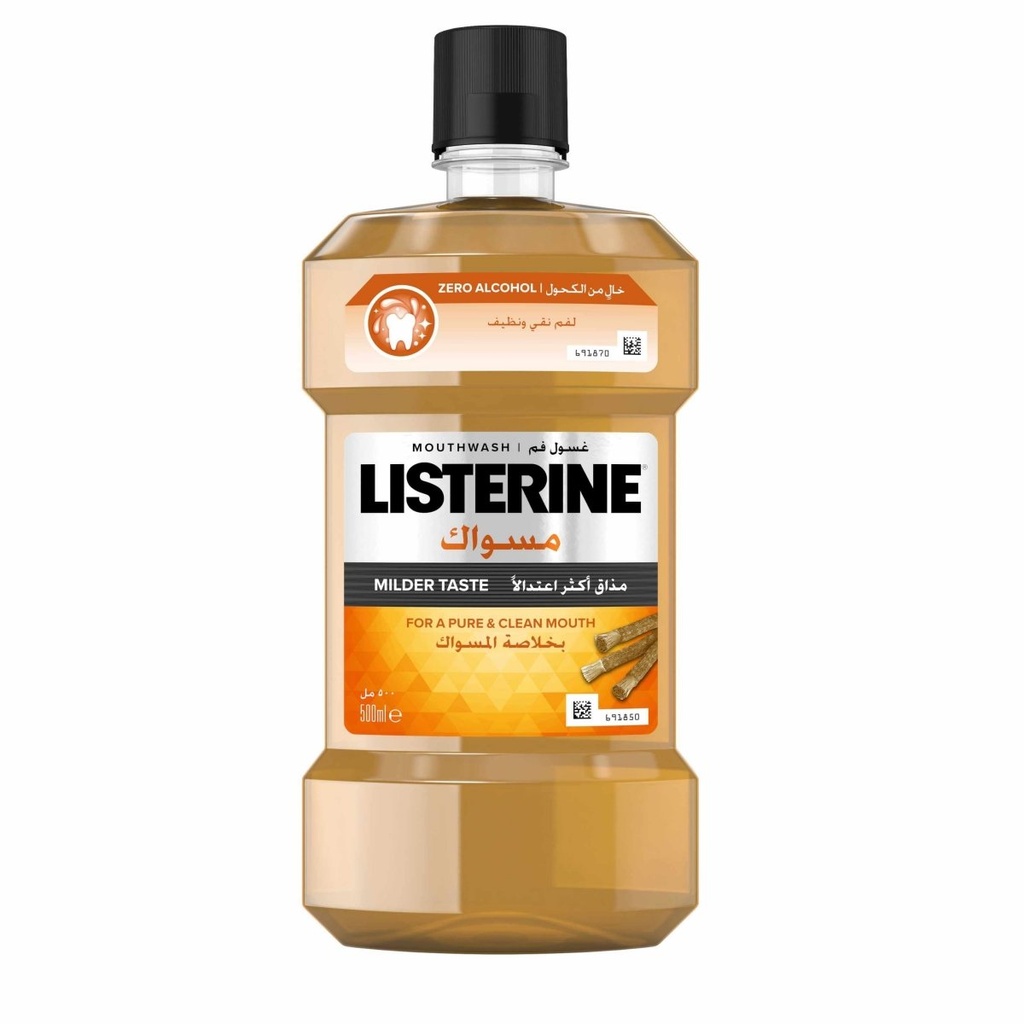Listerine Miswak Mouth Wash 500Ml