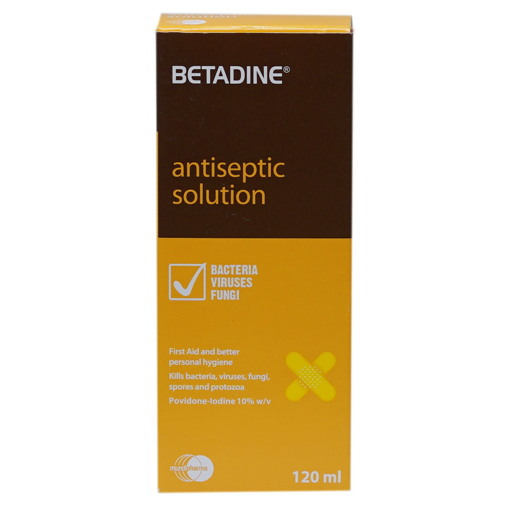 Betadine Antiseptic Solution 120Ml-
