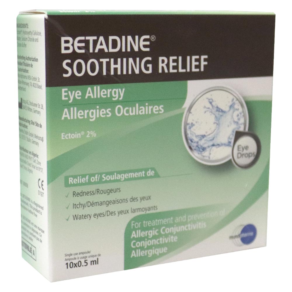 Betadine Soothing Eye Drops 10X0.5Ml-