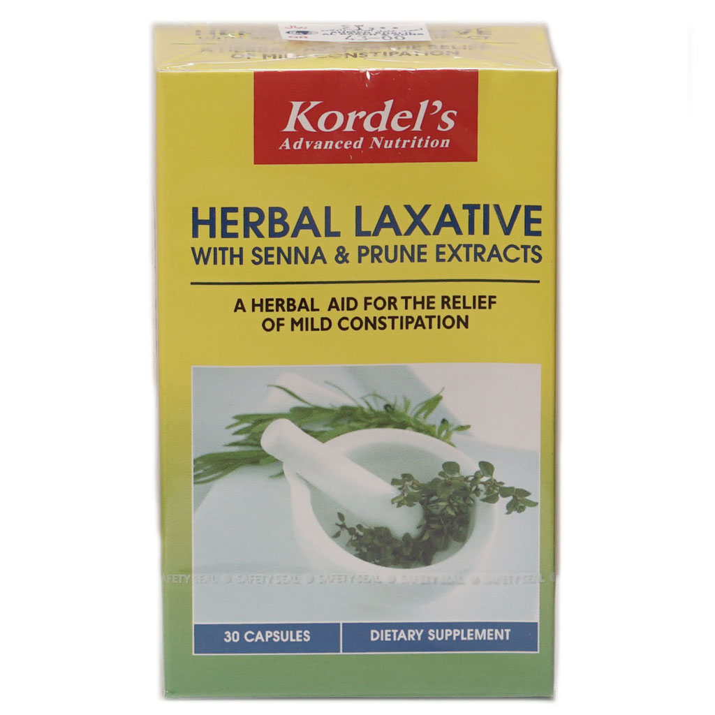Kordels Herbal Laxative Cap 30'S-