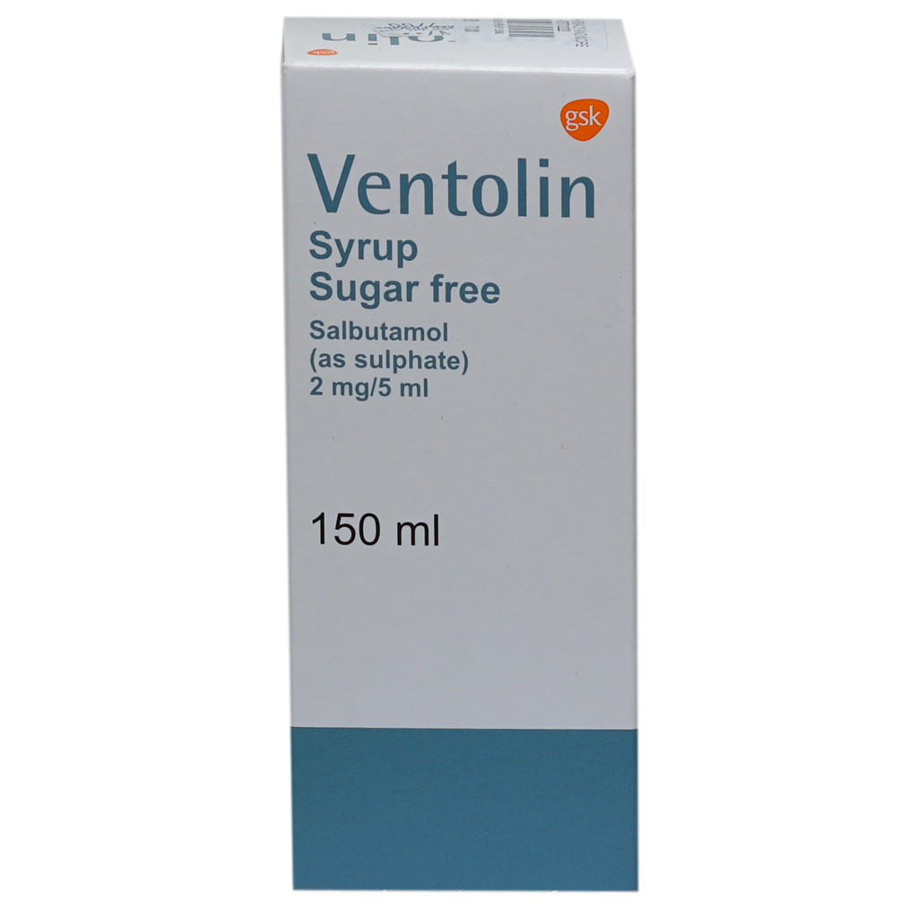 Ventolin Syrup 150Ml-