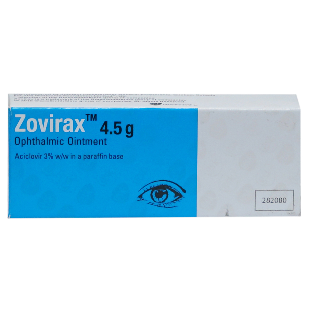 Zovirax Opthalamic Ointment 4.5G-