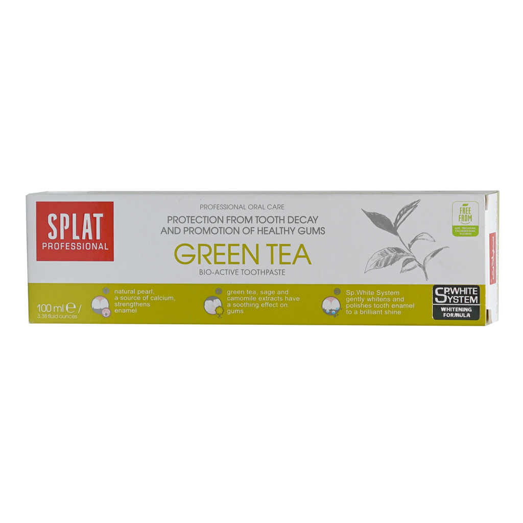 Splat Green Tea Professional Tooth Paste 100Ml-