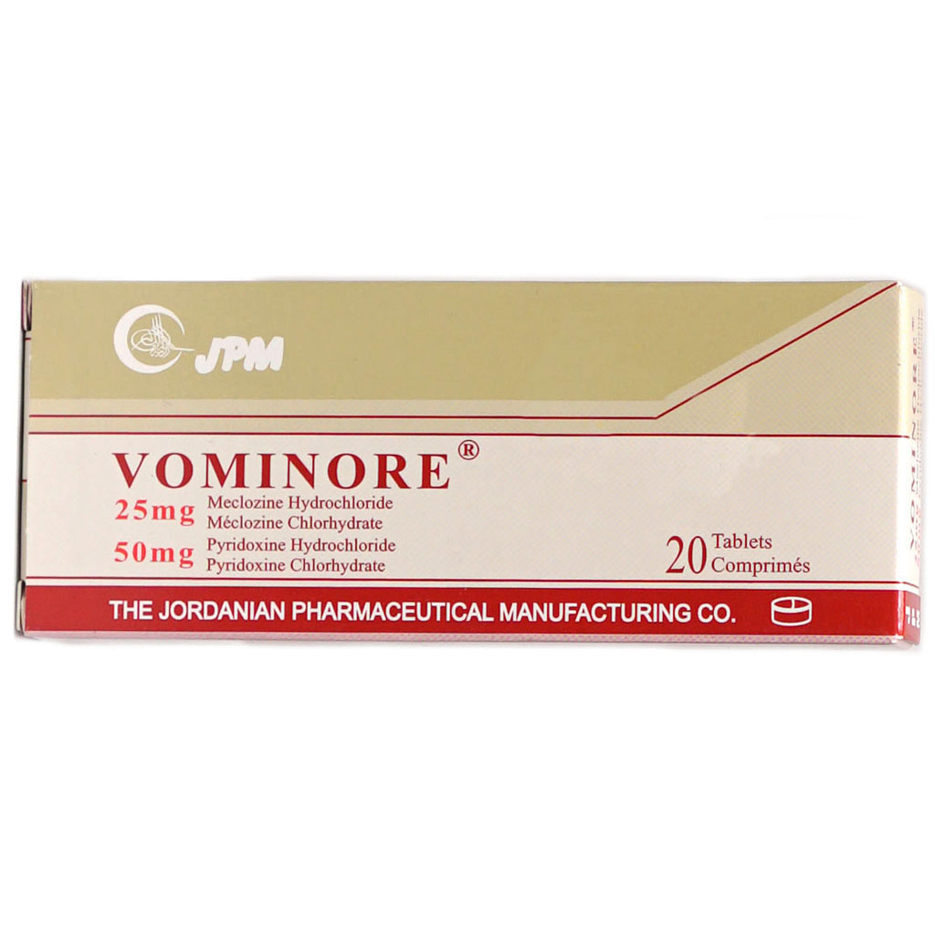 Vominore 25/50Mg Tab 20'S