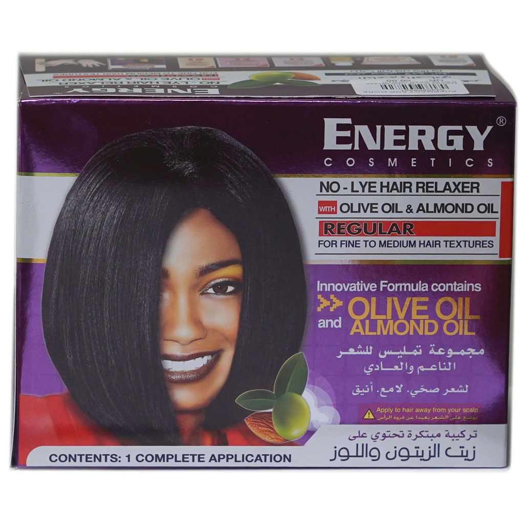 Energy No-Lye Hair Relaxer Kit Regular #3