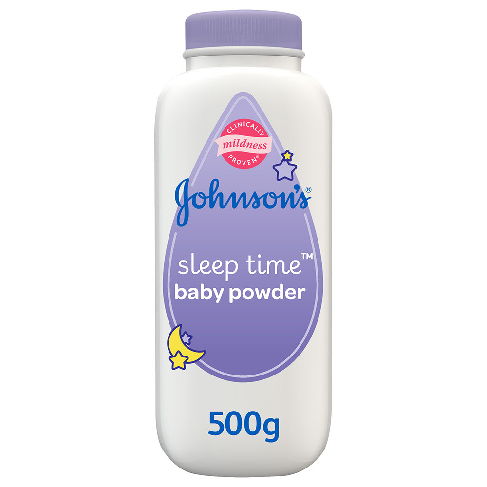 J&amp;J Johnson's Baby Bedtime Pow Lavander &amp;Cammomile 500G