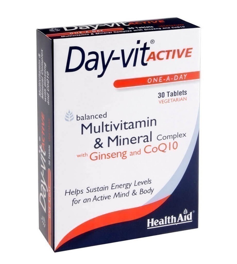 HealthAid Day-Vit Active Multivitamin Tab 30'S