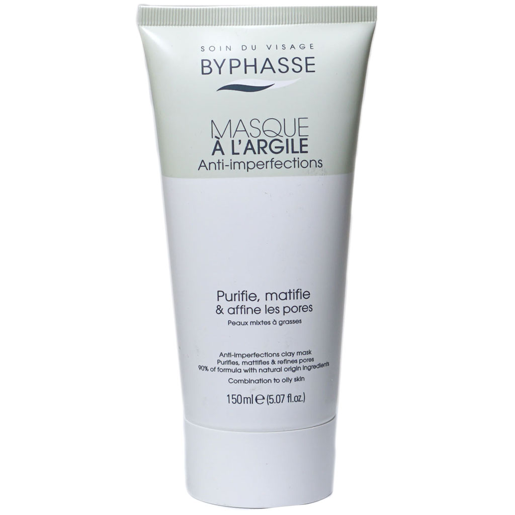 #@Byphasse Anti Imperfections Clay Mask Combination To Oily Skin 150 Ml