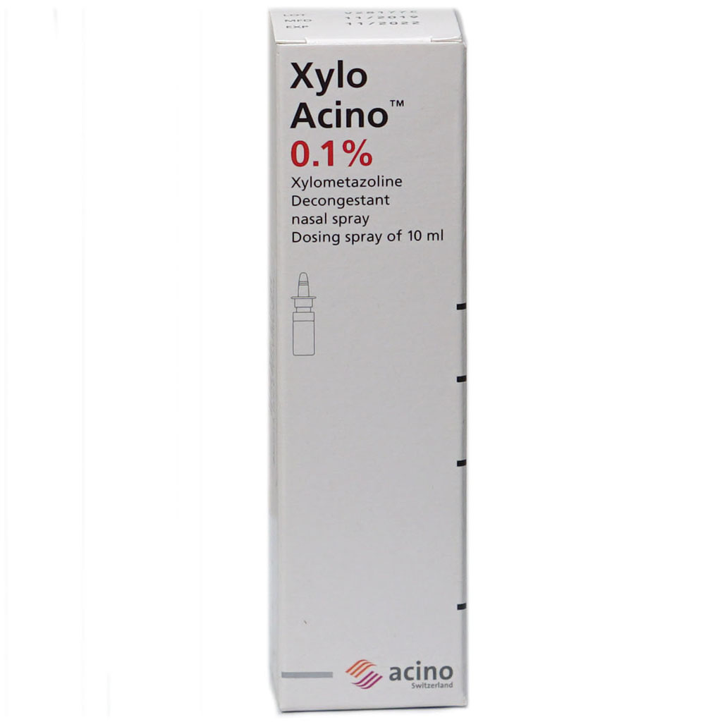 Xylo Acino 0.1% Nasal Spray 10Ml