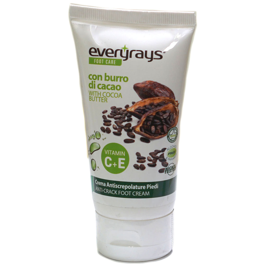 Everyrays Foot Care With Cocoa Butter Anti-Crack Foot Cream 75Ml