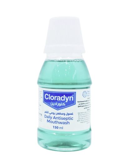 Cloradyn Antiseptic Mouthwash 150Ml