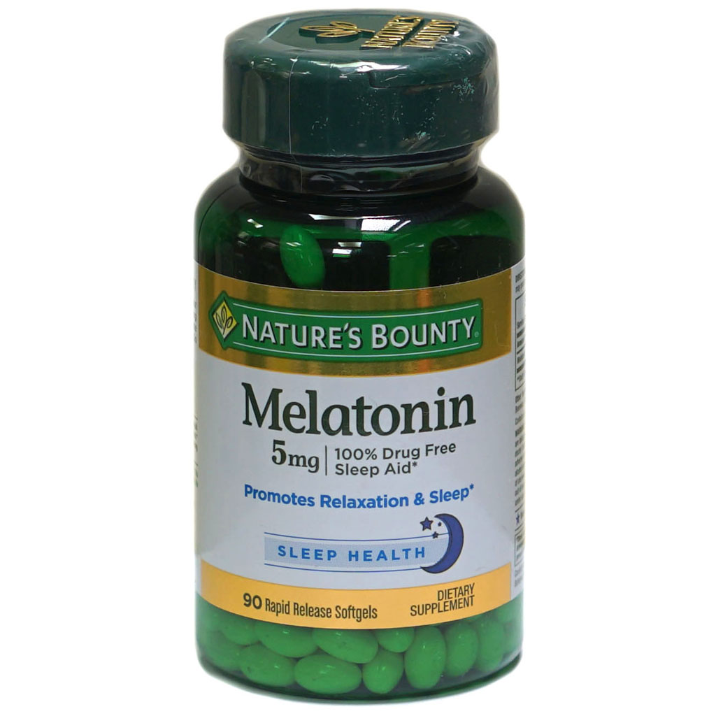 nature's bounty Melatonin 5Mg Cap 90'S