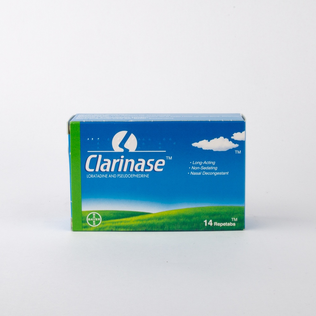 Clarinase Rep Tab 14'S-