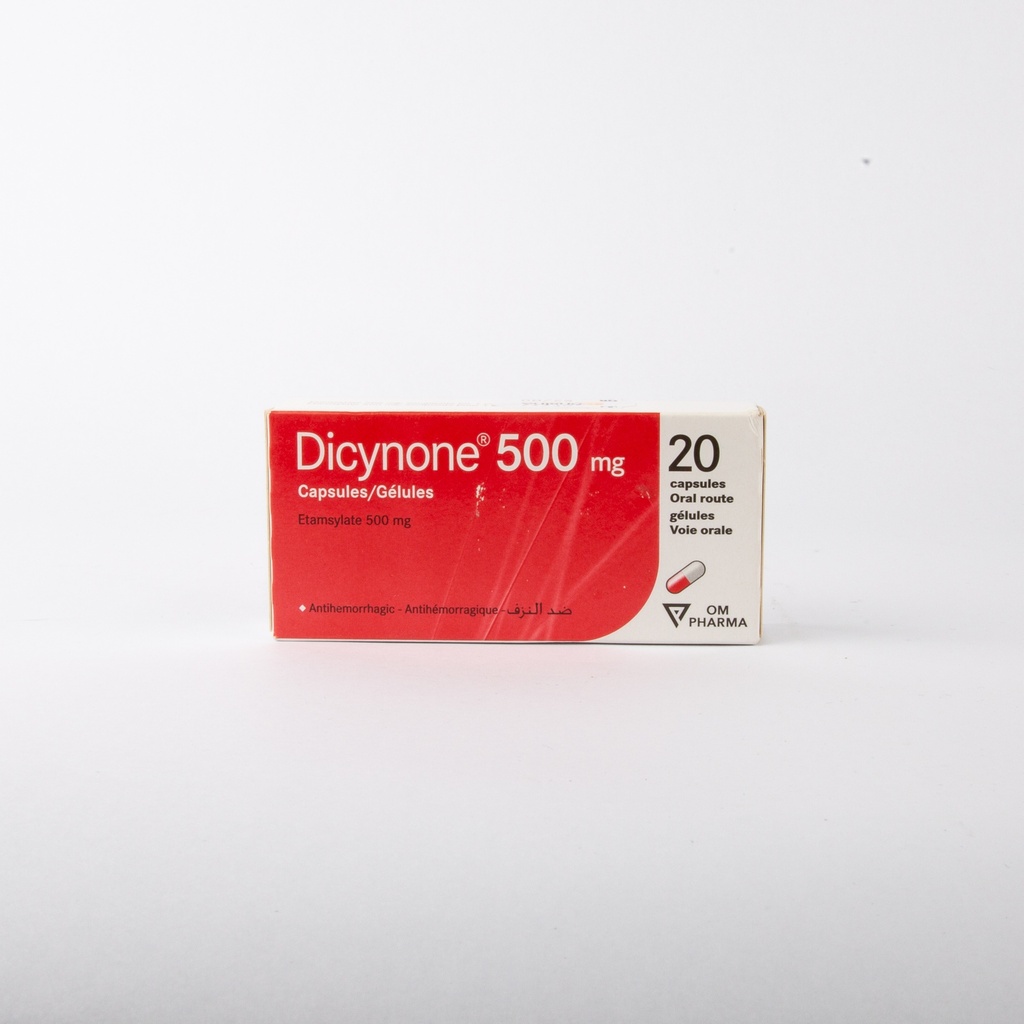 Dicynone 500Mg Tab 20'S-