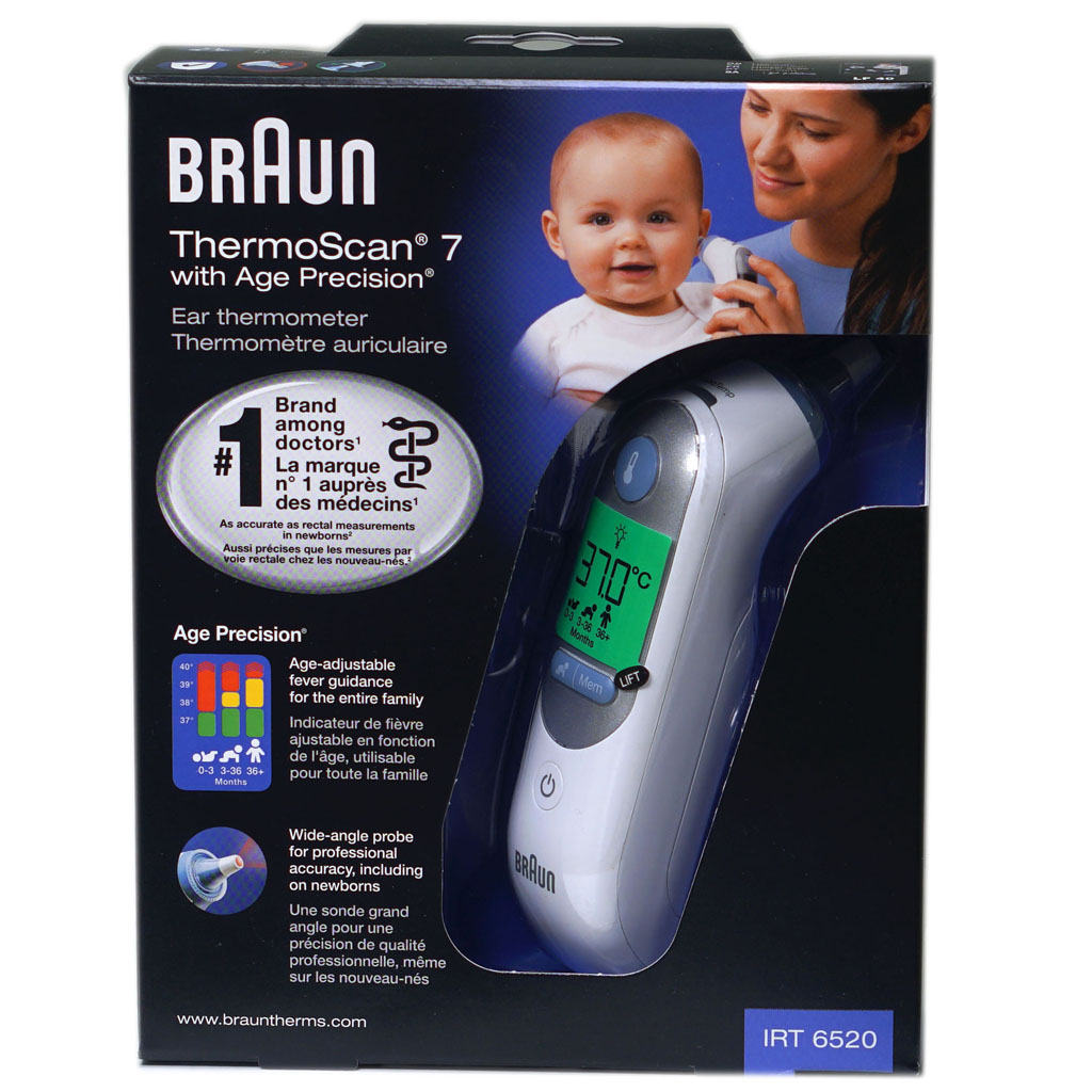 Braun Kaz- 6520 Ear Thermometer Age Precision