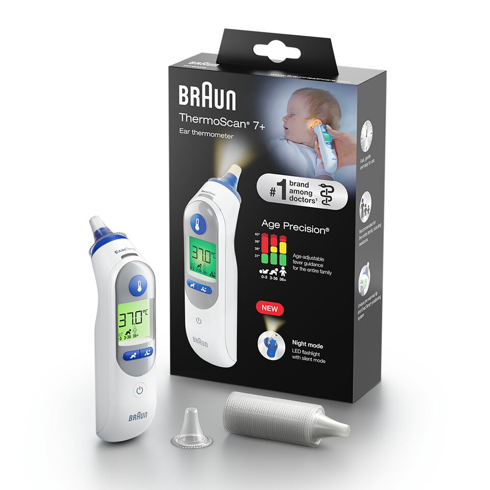 Braun Thermoscan 7+ Ear Thermometers Irt6525