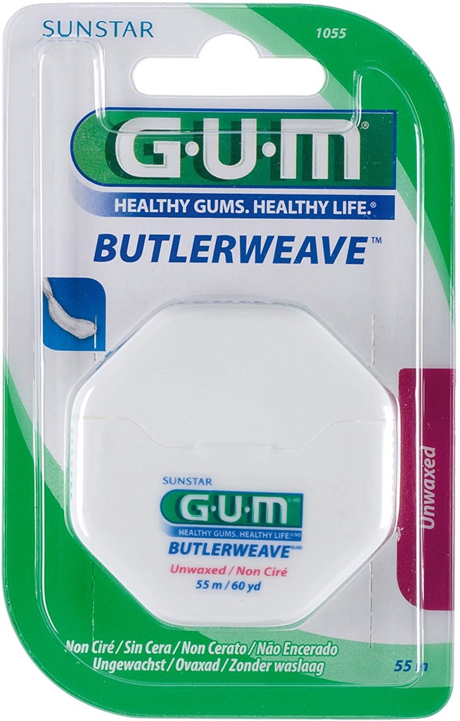 Gum Butler Unwaxed Floss (1055)