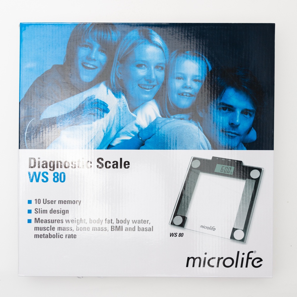 Microlife Body Fat Scale Ws 80 Diagnostic Scale-