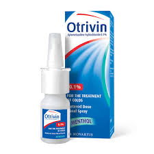 Otrivin Menthol .1% Adult Spary 10Ml-