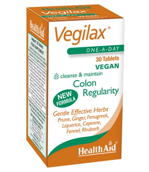Healthaid Vegilax Tab 30'