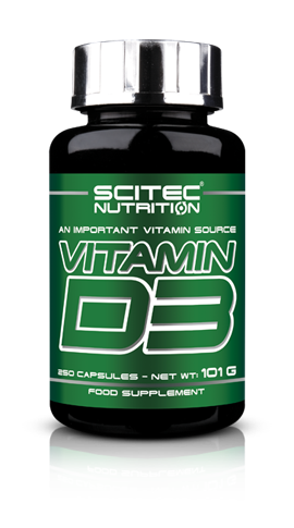 SCITEC NUTRITION vitamin d3 250capsl