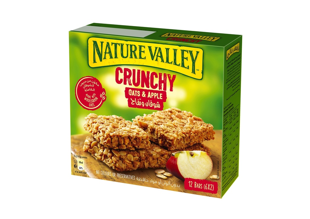 Nature Valley APPLE CRUNCH 6 PACK 252GR