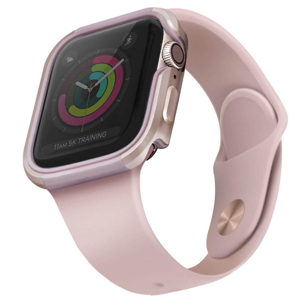 Uniq Valencia Watch Case For Apple Watch 44mm - Blush Gold ( Pink )