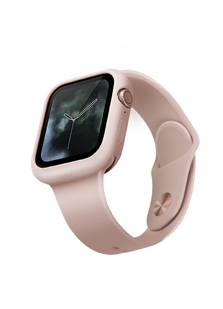Uniq Lino Watch Case For Apple Watch 44mm - Blush ( Pink )