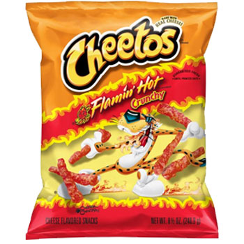 Cheetos Flaming hot crunchy 35g