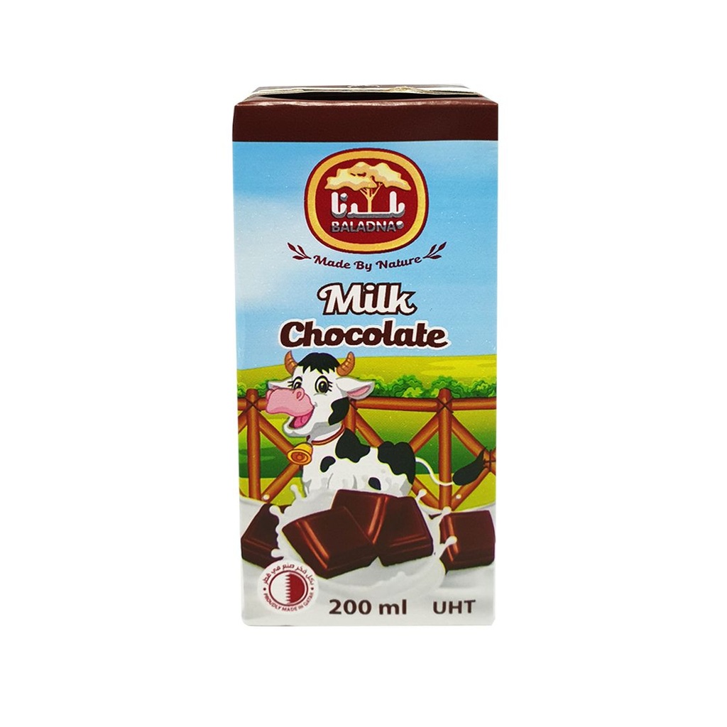 Baladna Uht Milk Full Fat 200 Ml Chocolate