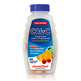 Cal-C Regular Strength  Asst Fruit 150'S