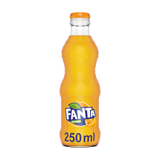 Fanta Orange 250Ml Glass