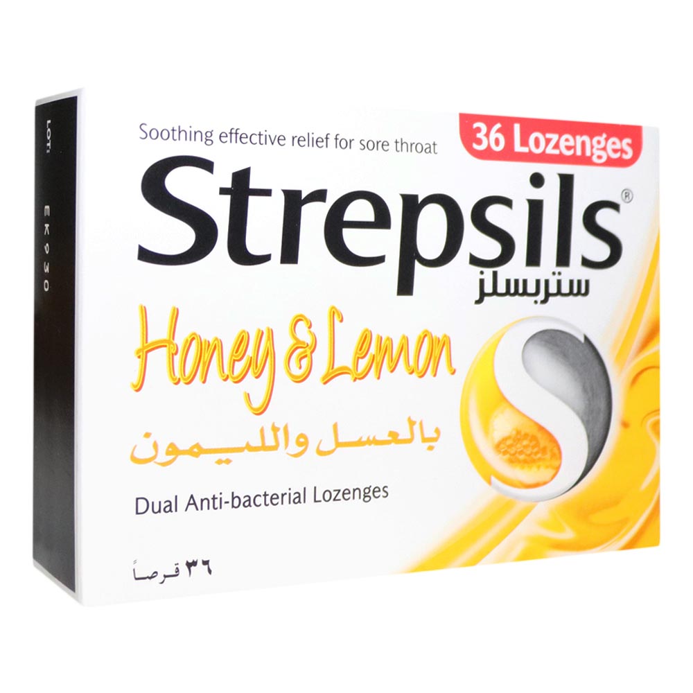 Strepsils Honey &amp; Lemon 36S