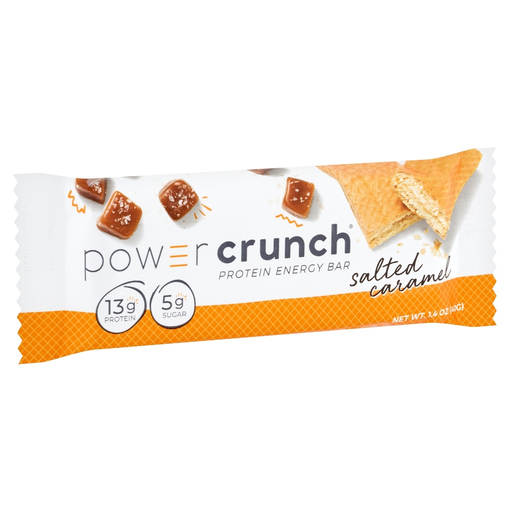 Power Crunch Original Protein Bars, salted caramel