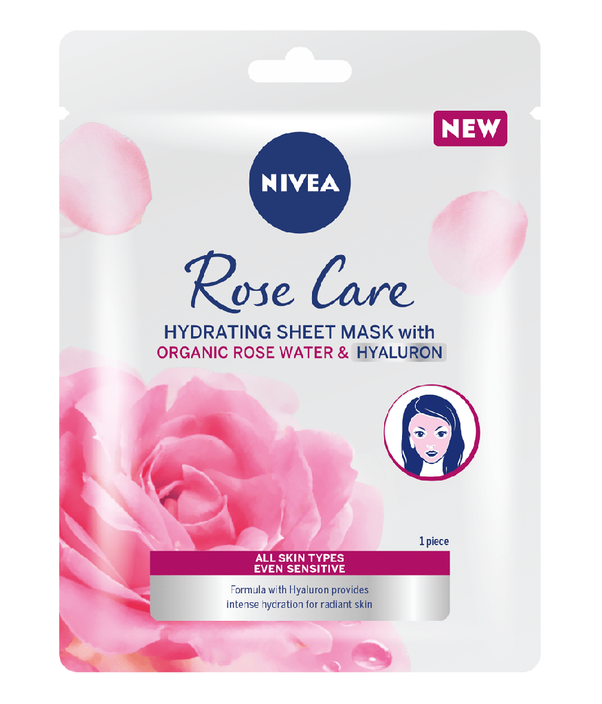 Nivea Rose Water Sheet Mask 1S
