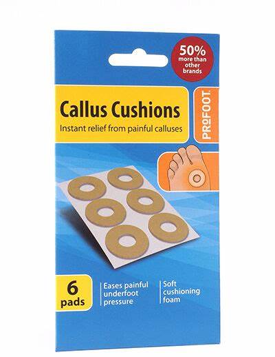 Profoot Callus Cushions 6Pc