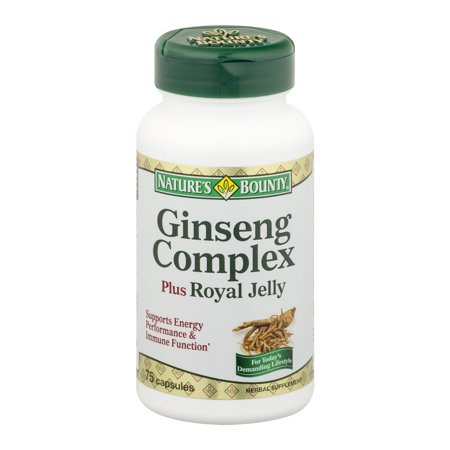 Nb Ginseng Complex Plus Royal Jelly Capsules 75S 