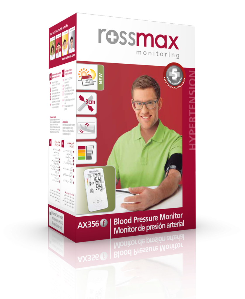 Rossmax Bp Monitor Slim Type  Ax356F