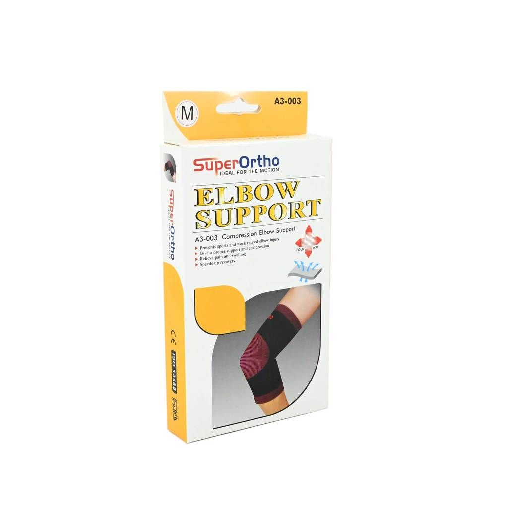 Super Ortho Elbow Support Compression Elastic A3-003 M