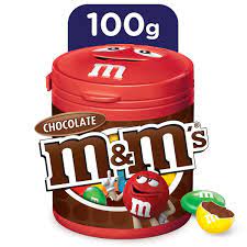 M&amp;M's Milk Chocolate canister 100g