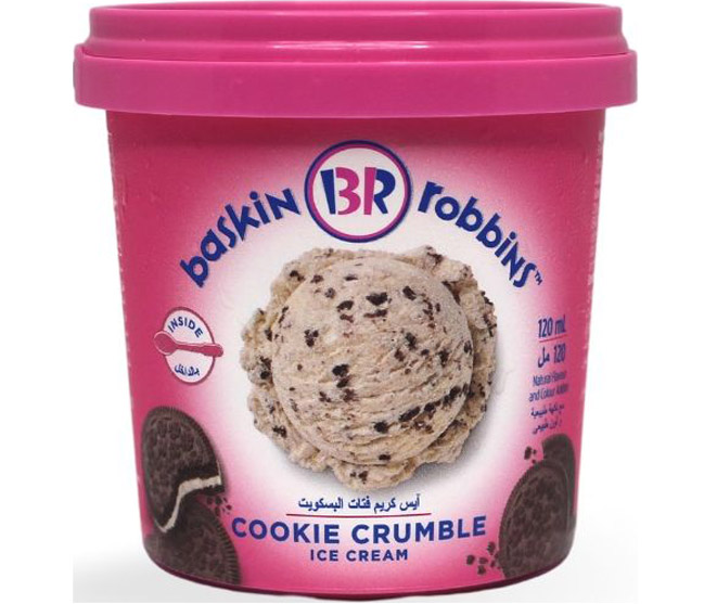 BR COOKIE CRUMBLE CUP 120ml