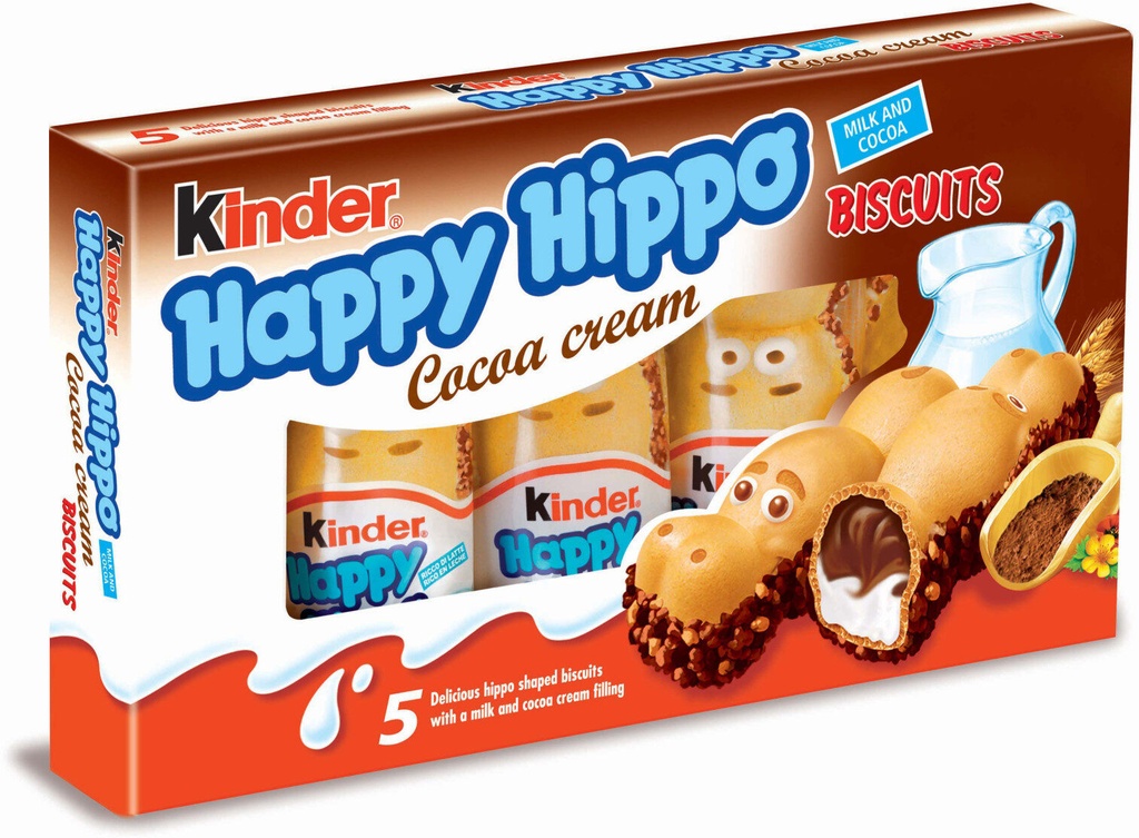 KINDER COCOA HAPPY HIPPO 102gm