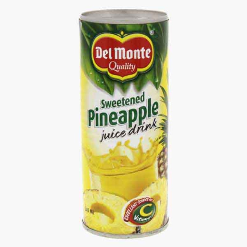 Del Monte Pineapple Juice  Drink  240Ml